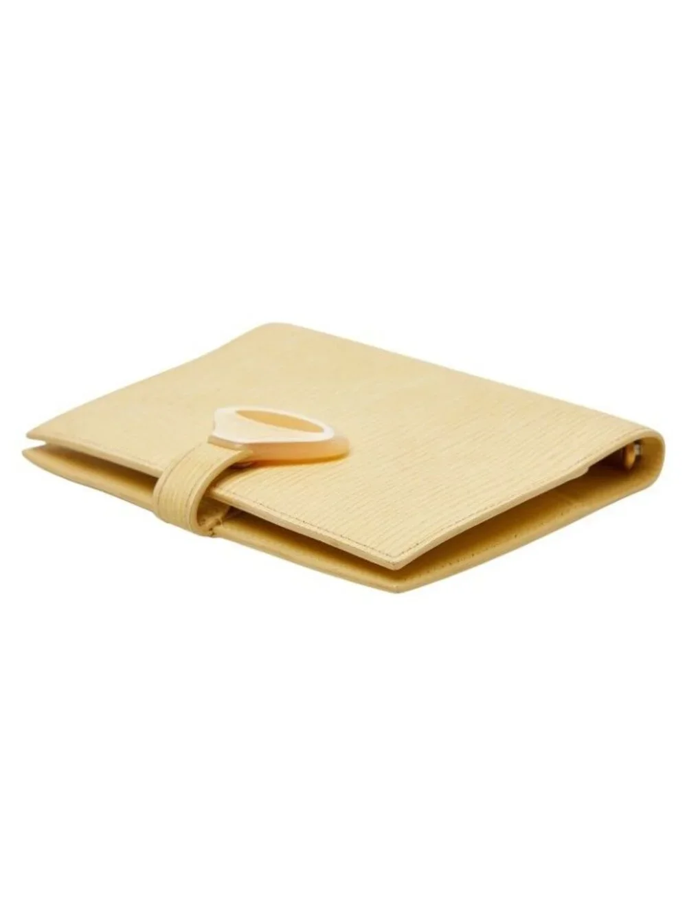 Louis Vuitton Epi Agenda PM R2009 a Vanille Yellow Leather